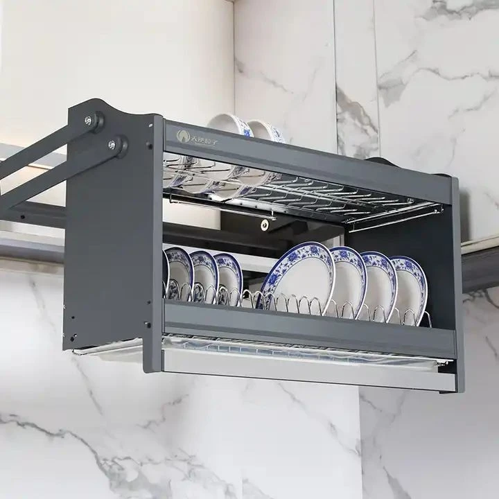 Automated Two-Tier Kitchen Lift Basket