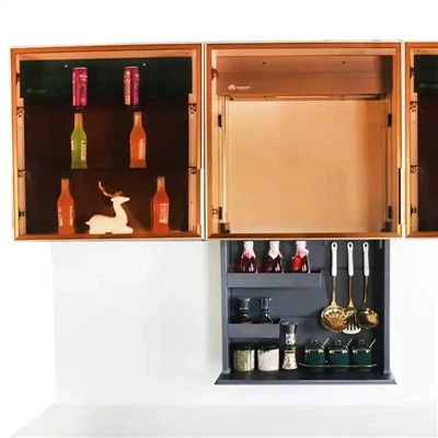 Köök Elektriline allatõmmatav hoiukorvi riiultõstuk